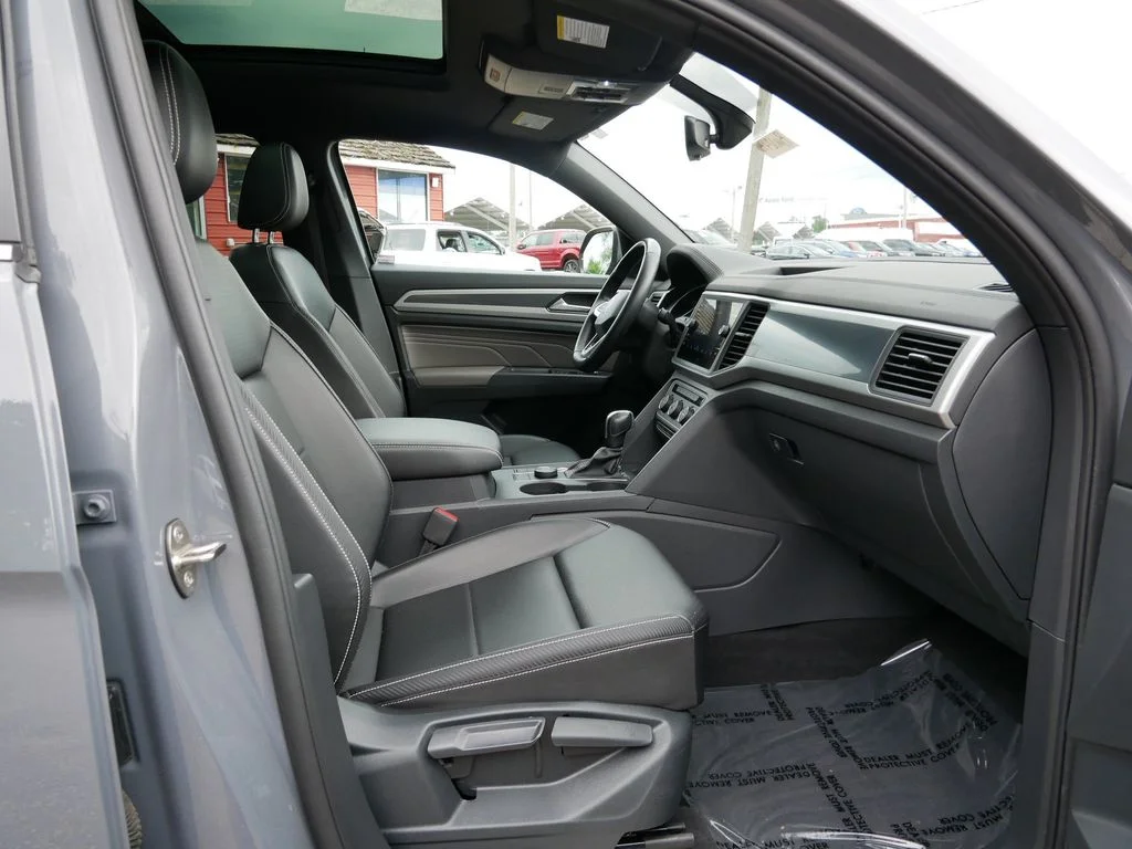 Certified Used 2021 Gray Volkswagen 3.6L V6 SE w/Technology R-Line image 8