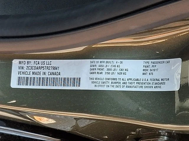 New 2026 Green Dodge Scat Pack Plus image 19
