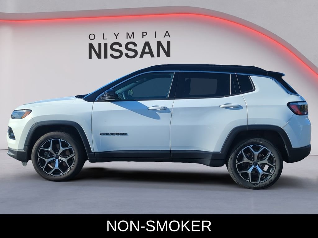 Used 2025 White Jeep Limited image 3