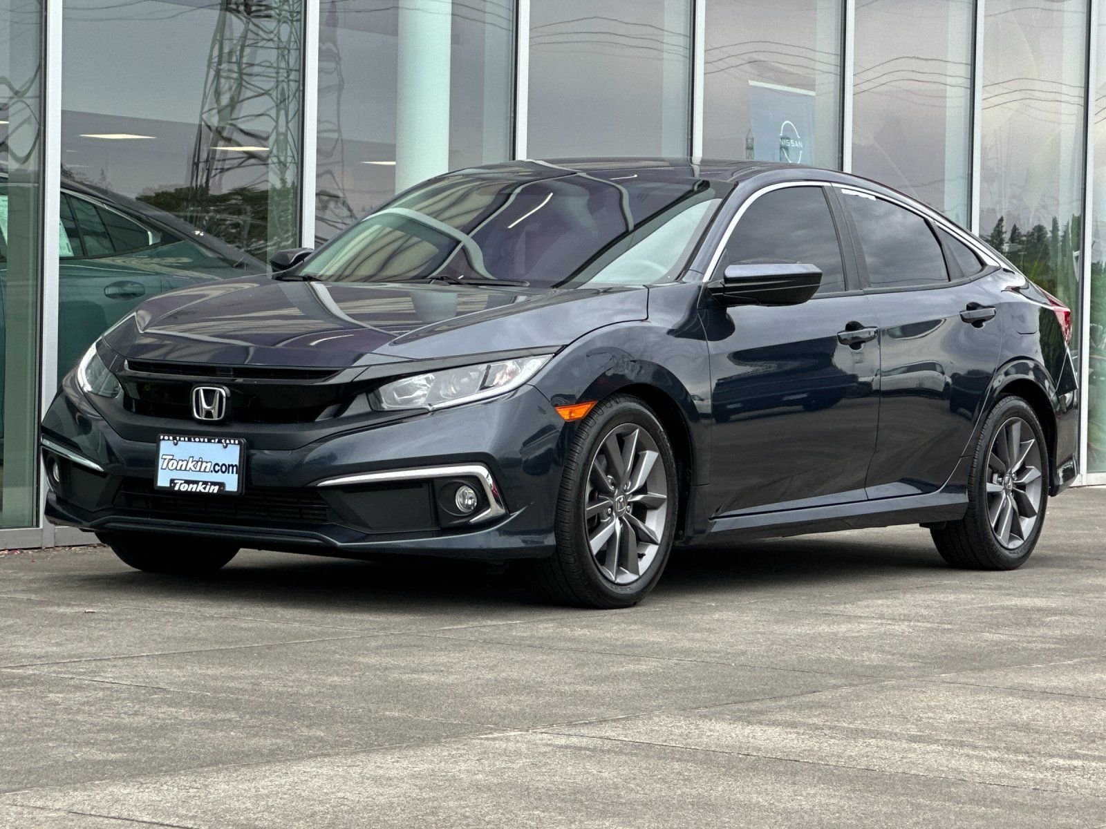 Used 2020 Aegean Blue Metallic Honda EX image 7