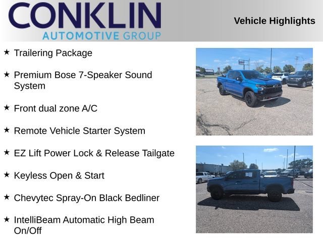Used 2022 Glacier Blue Metallic Chevrolet ZR2 image 2