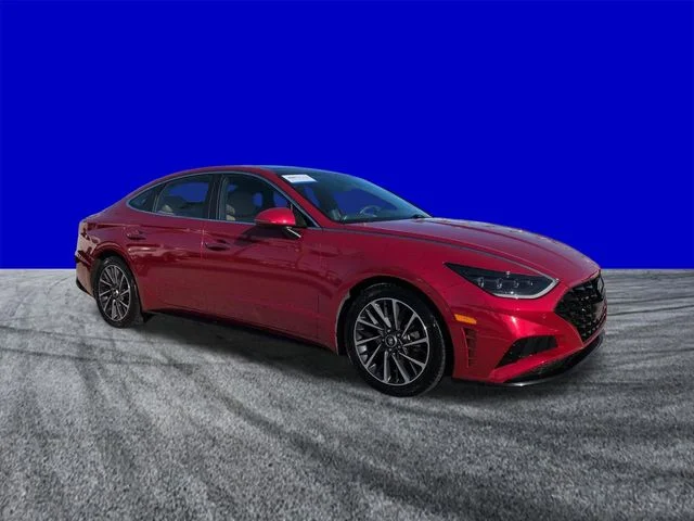 Certified Used 2020 Calypso Red Hyundai Limited image 2