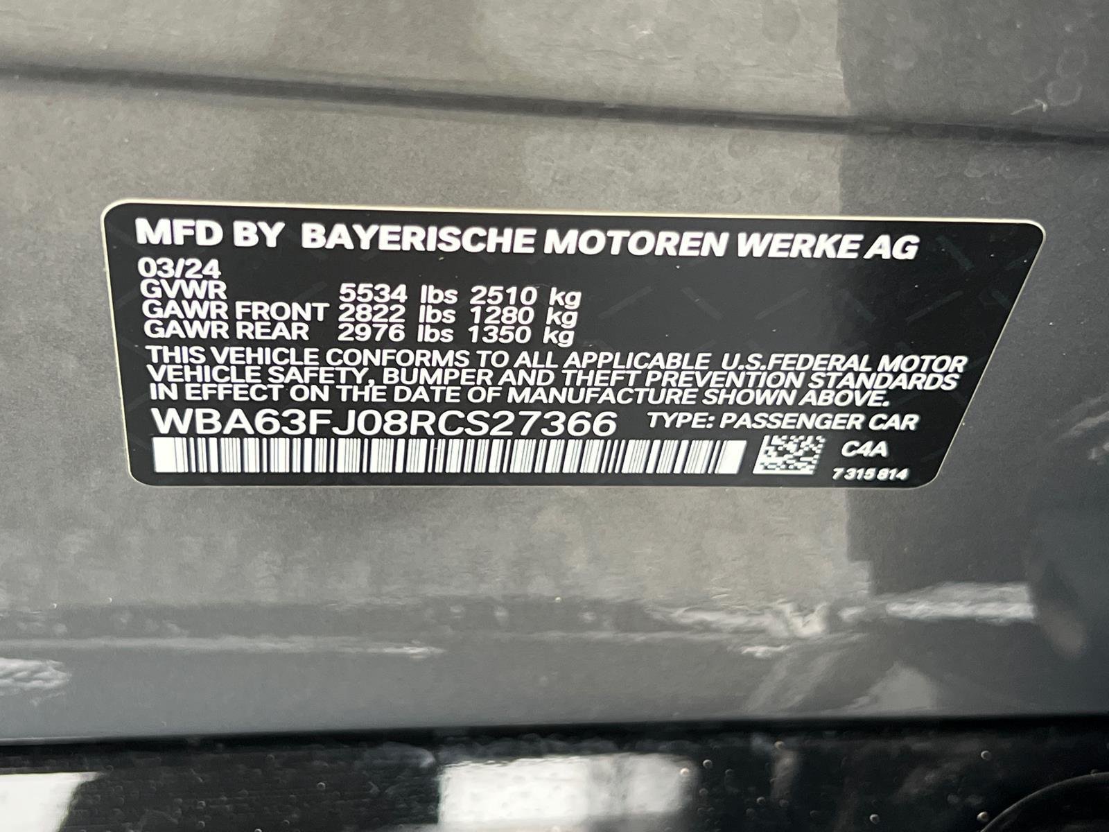 Used 2024 Oxide Grey Metallic BMW 540i xDrive image 10