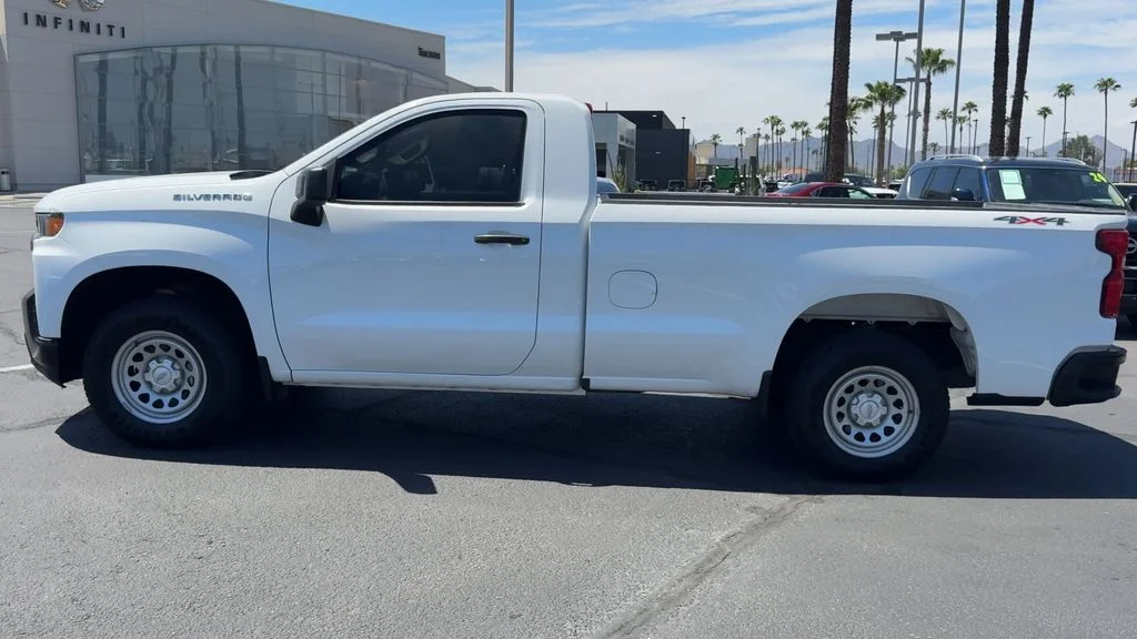 Used 2022 White Chevrolet Work Truck image 4