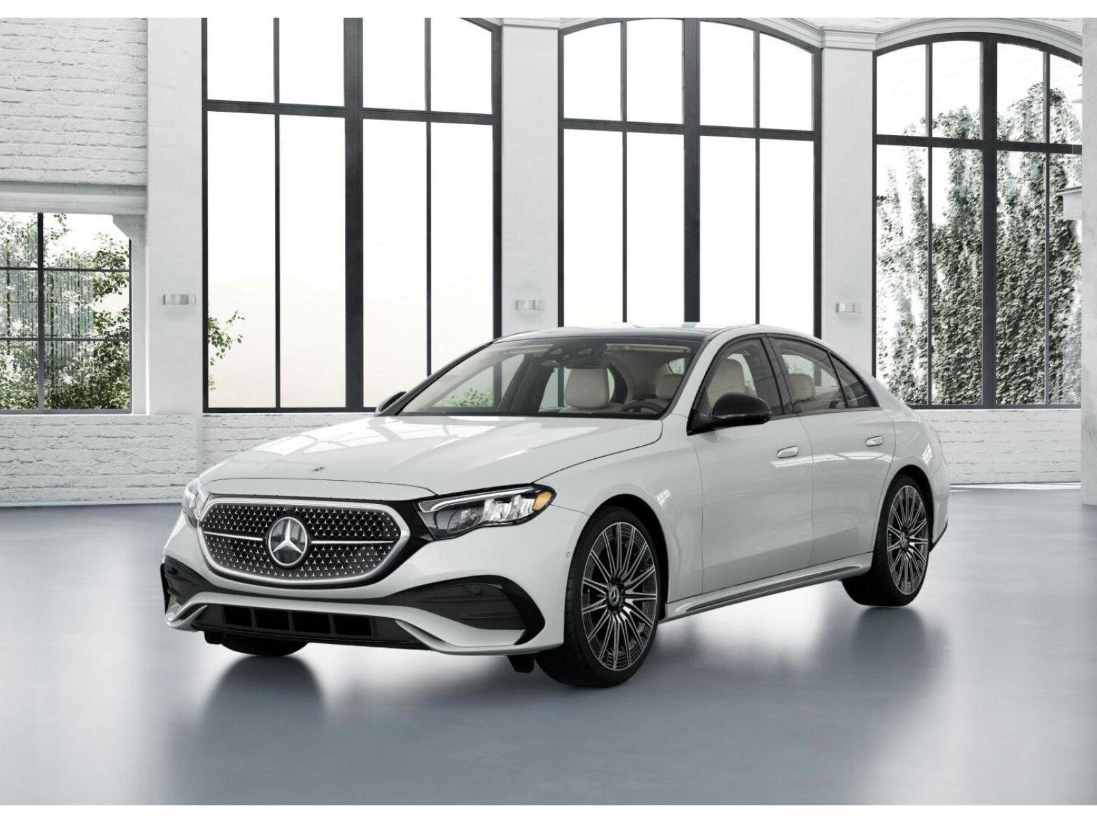 New 2026 MANUFAKTUR Moonlight White Metallic Mercedes-Benz E 450 image 40