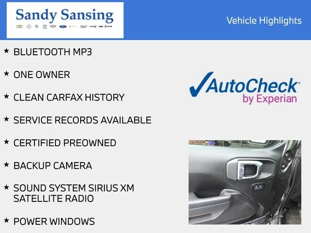 Certified Used 2025 Gray Jeep Sport image 6