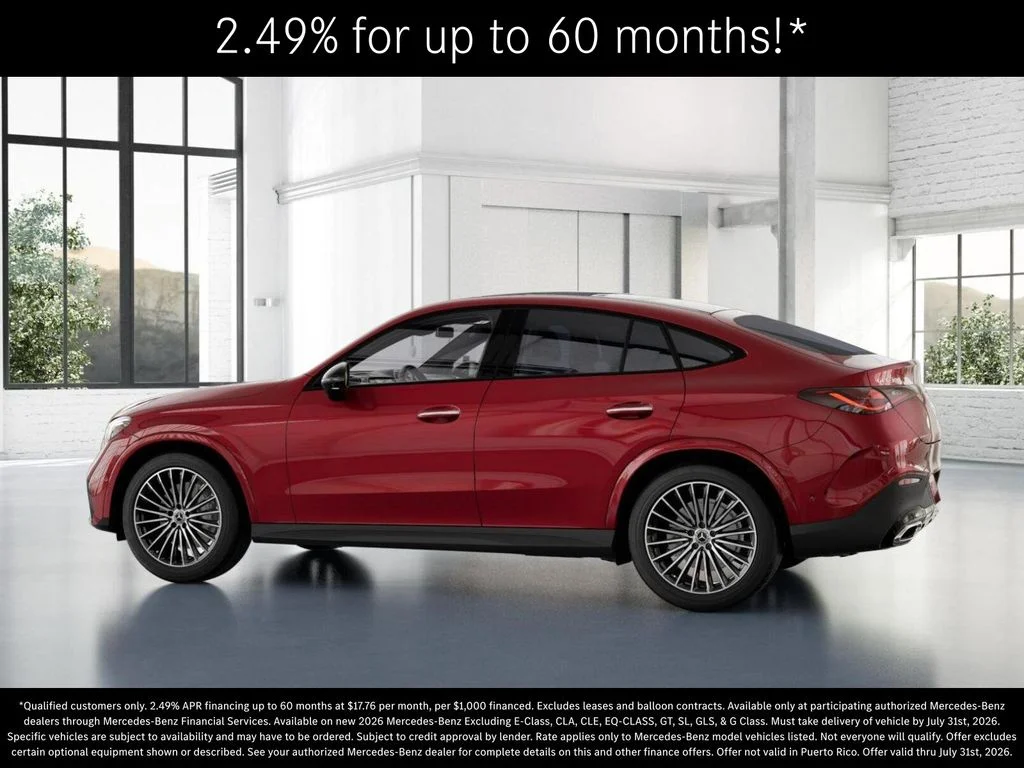 New 2026 MANUFAKTUR Patagonia Red Metallic Mercedes-Benz GLC 300 image 32
