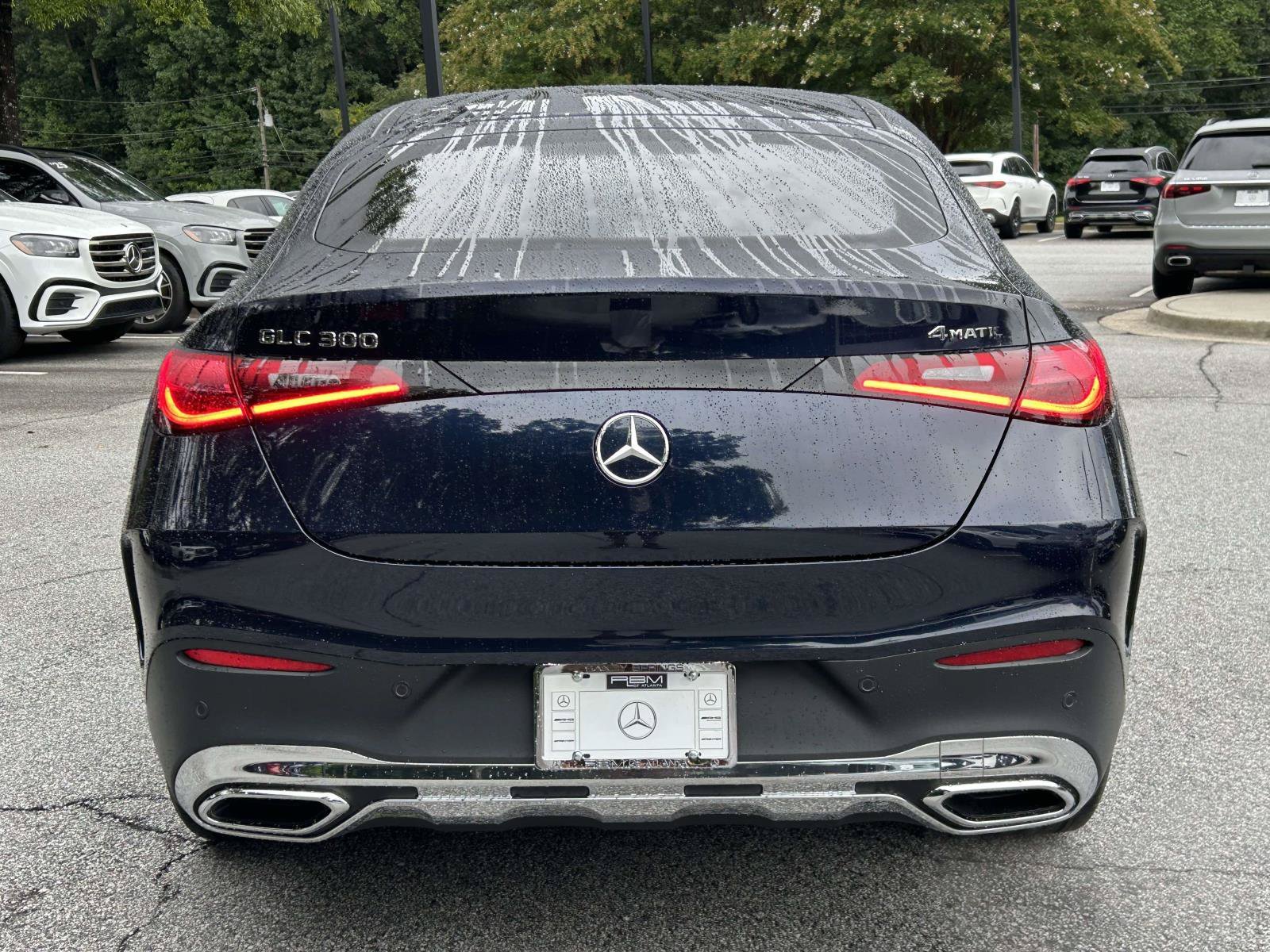 Used 2024 Nautical Blue Metallic Mercedes-Benz GLC 300 4MATIC® Coupe image 7