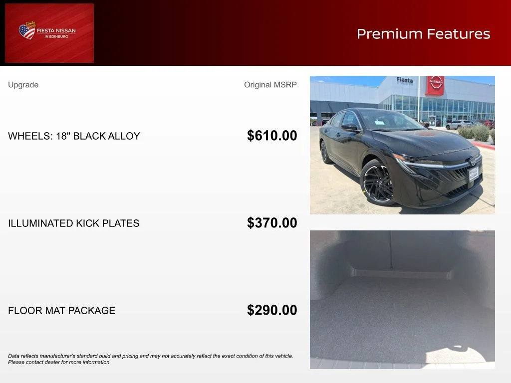 New 2026 Super Black Nissan SR image 3