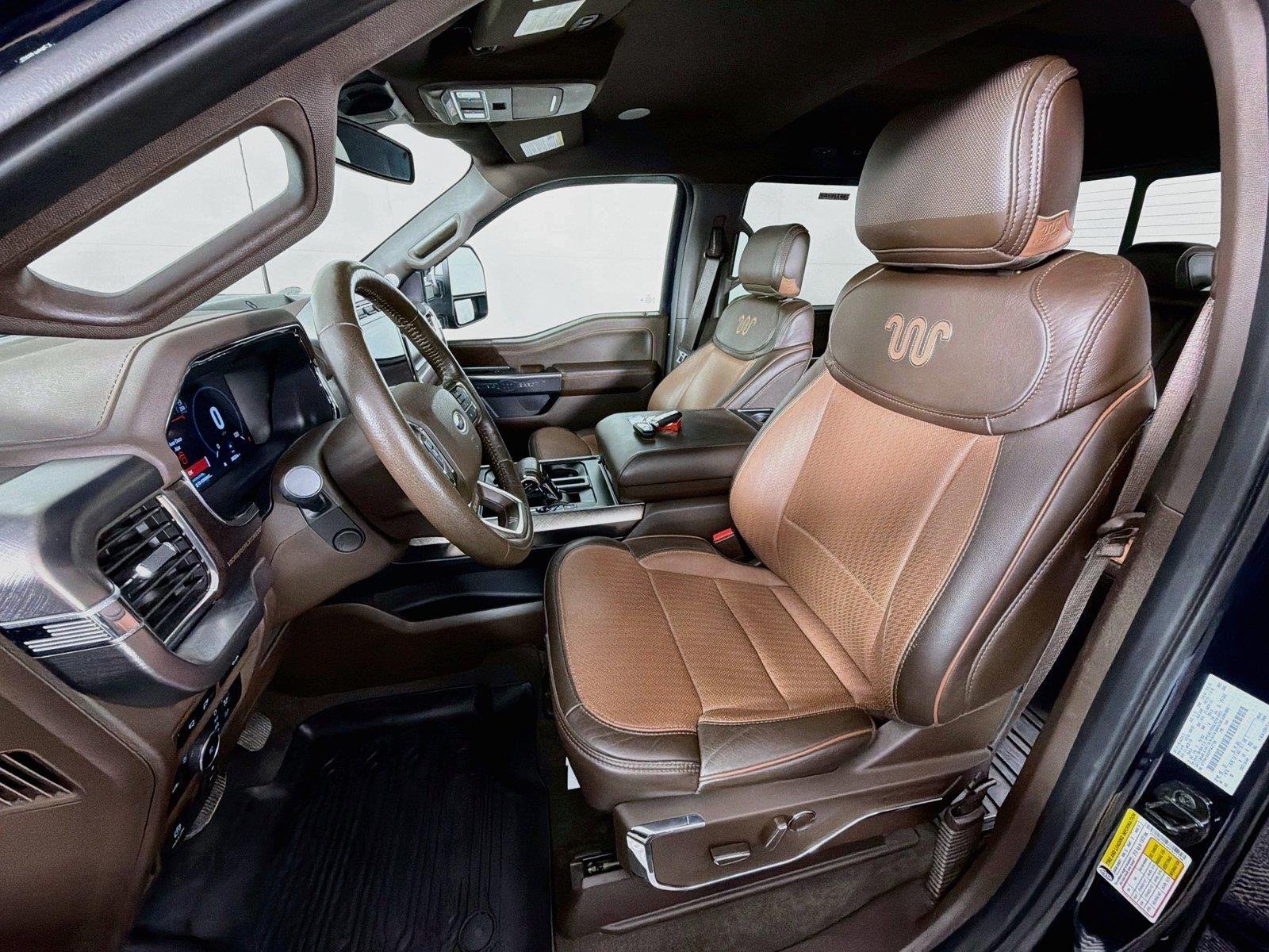 Used 2023 Antimatter Blue/Stone Gray Ford King Ranch image 2