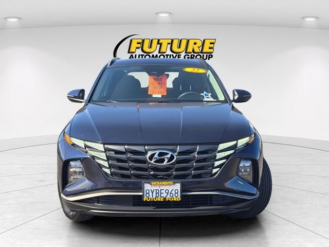 Certified Used 2022 Blue Hyundai SEL image 2