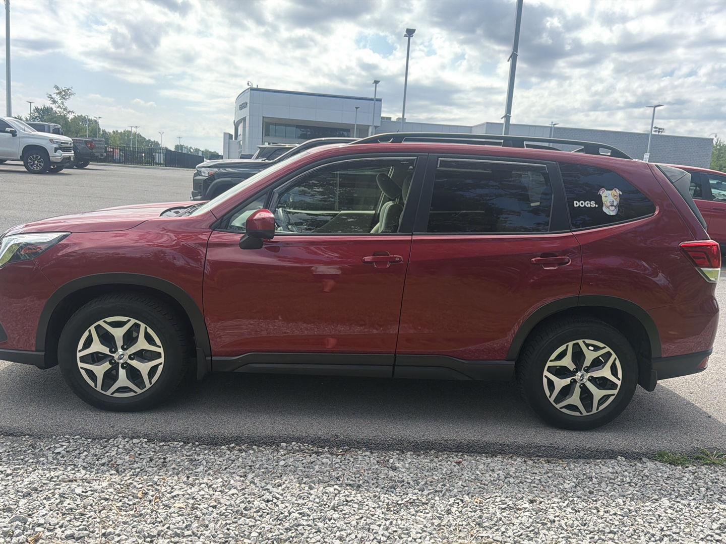 Used 2024 Crimson Red Pearl Subaru Premium image 7