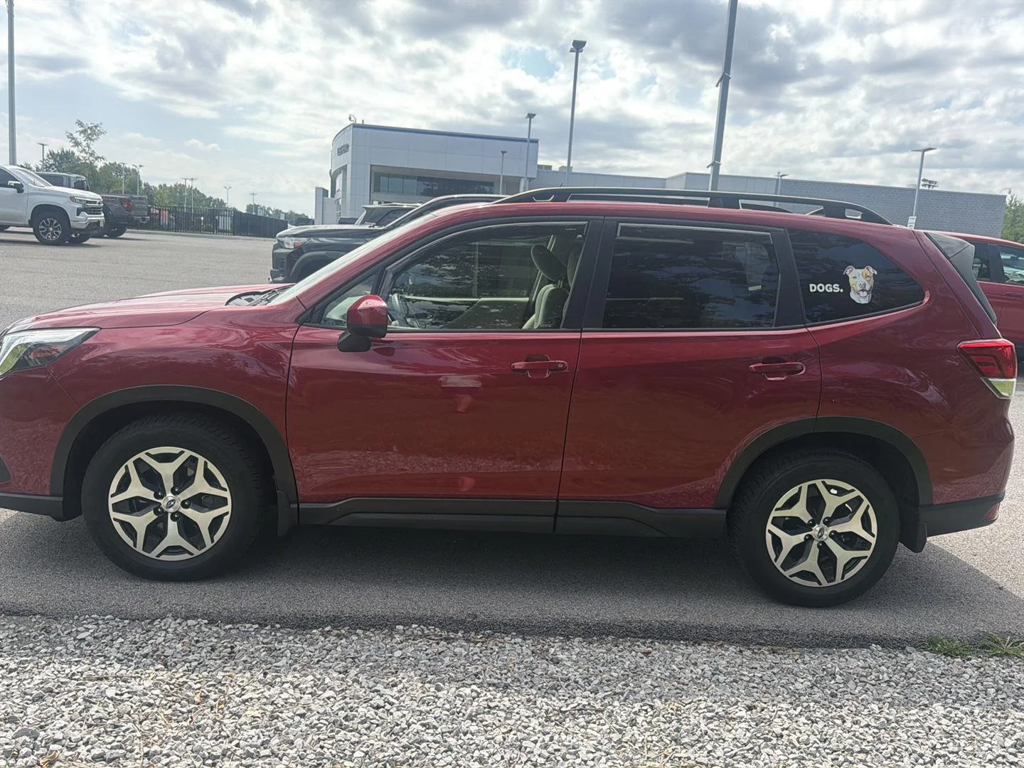 Used 2024 Crimson Red Pearl Subaru Premium image 7
