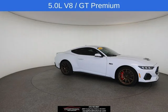 Used 2024 White Ford GT Premium image 26