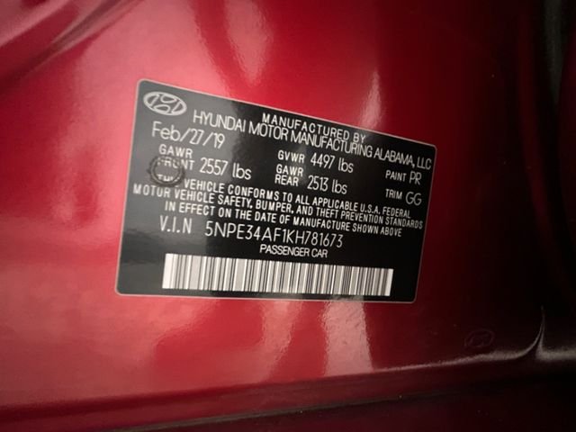 Used 2019 Red Hyundai SEL image 20