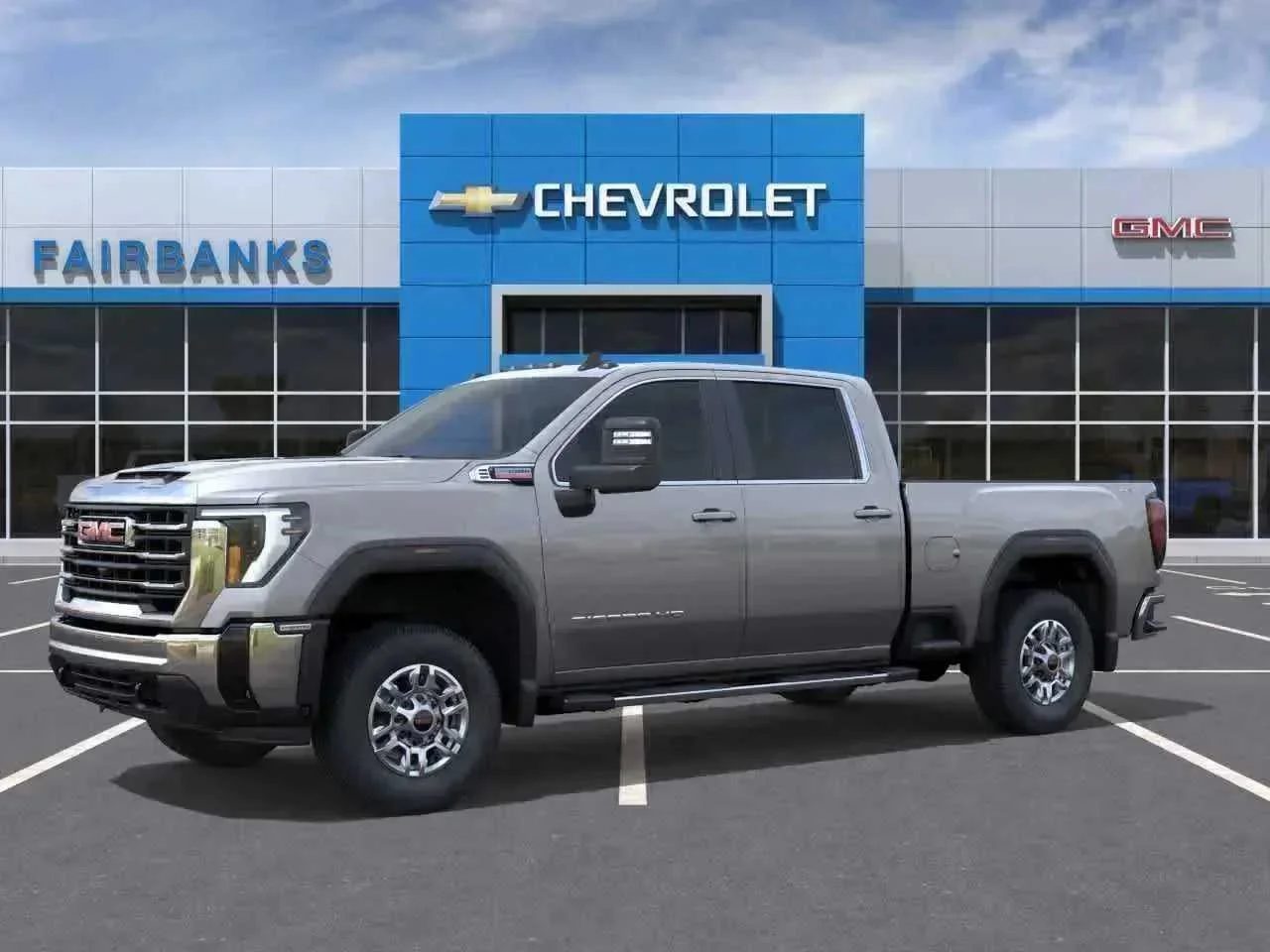 New 2026 Sterling Metallic GMC SLE image 2
