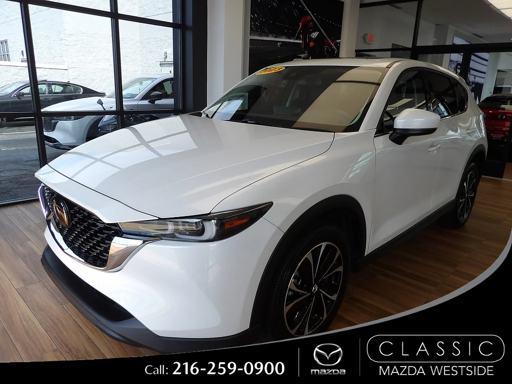 Certified Used 2023 Rhodium White Metallic Mazda 2.5 S Premium Plus image 1