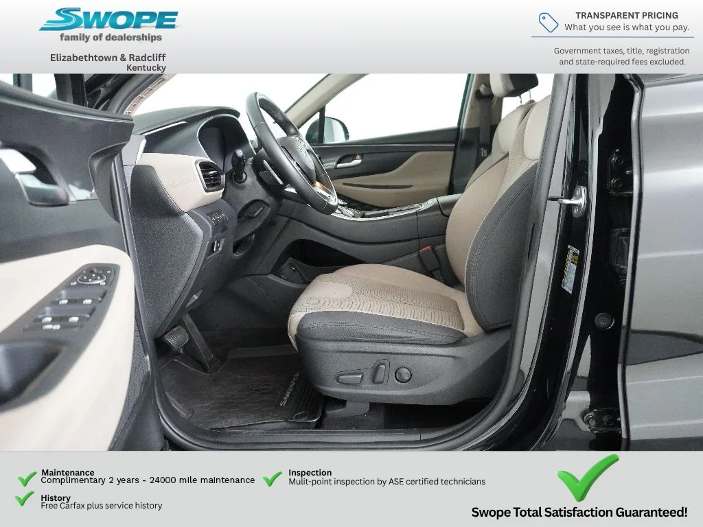 Used 2023 Twilight Black Hyundai SEL image 12