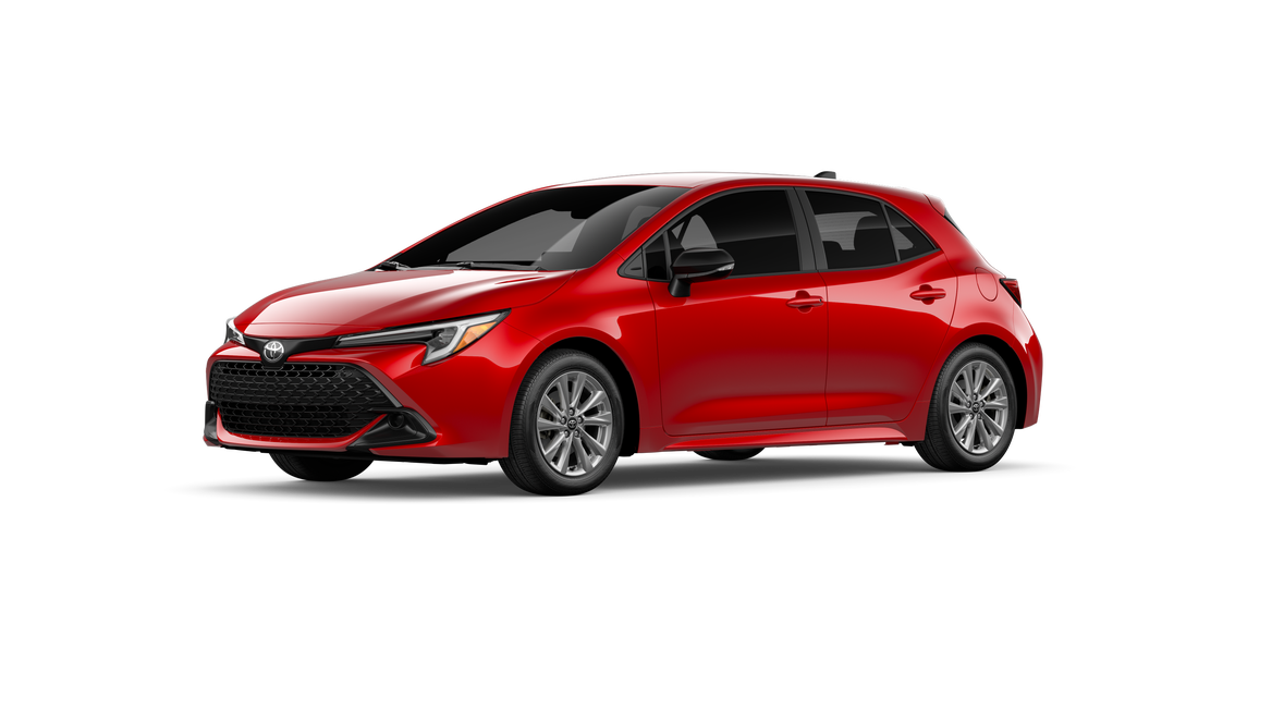New 2027 Finish Line Red Toyota SE image 2
