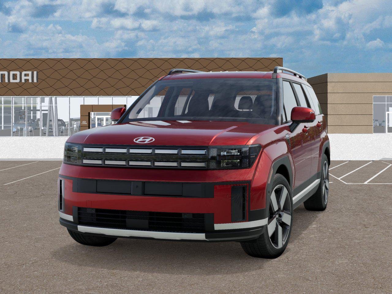 New 2027 Red Hyundai Limited FWD image 6
