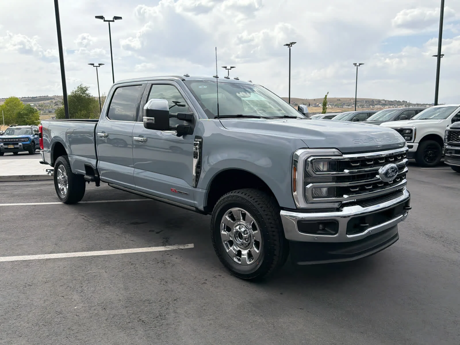 New 2026 Glacier Gray Metallic Tri-Coat Ford F-350® King Ranch® image 6