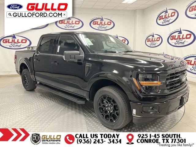 New 2026 Agate Black Metallic Ford XLT image 1