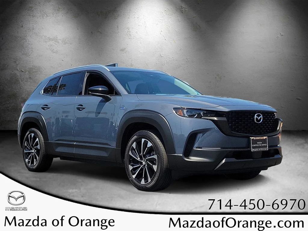 Certified Used 2025 Gray Metallic Mazda Premium Plus image 1