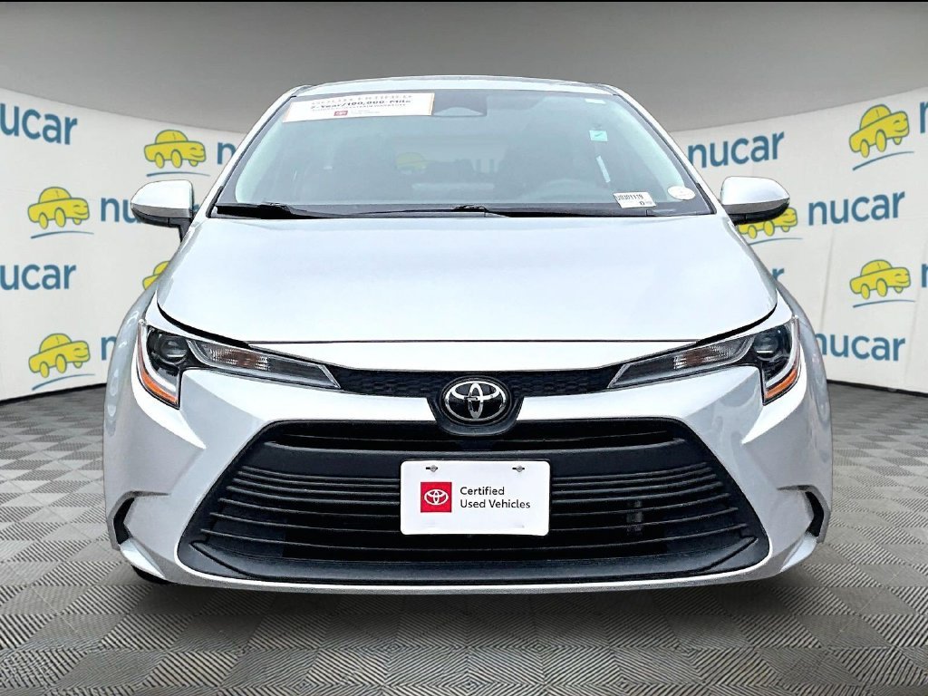 Used 2024 Classic Silver Metallic Toyota LE image 2