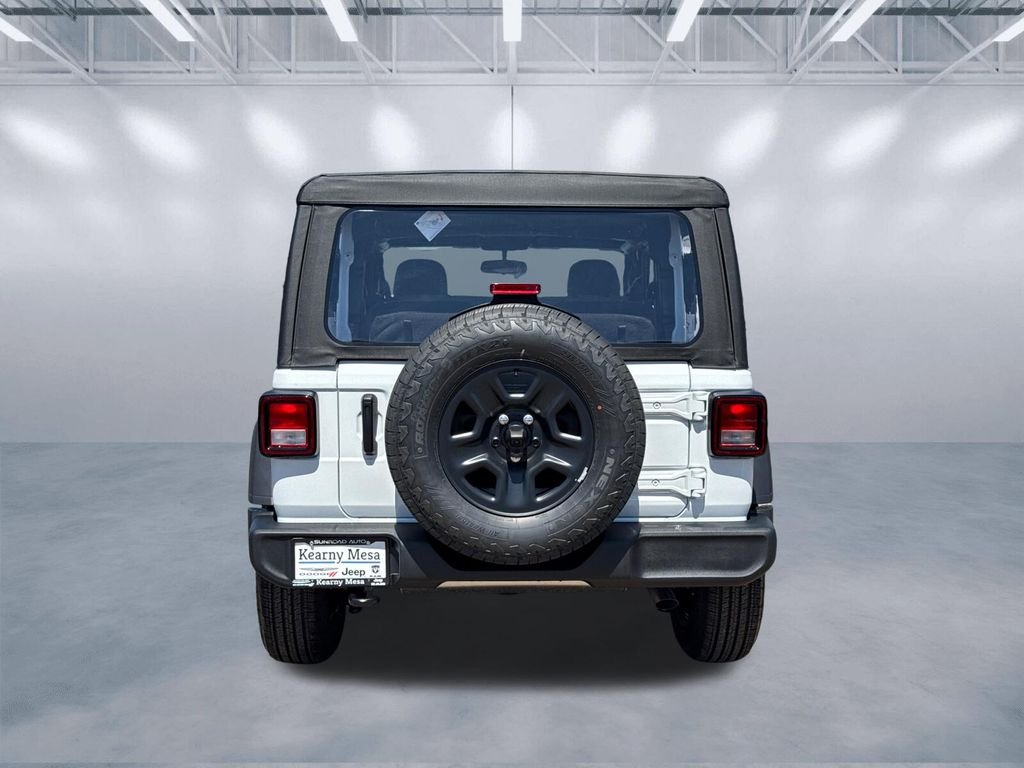 New 2026 Bright White Clear-Coat Exterior Paint Jeep Sport image 5