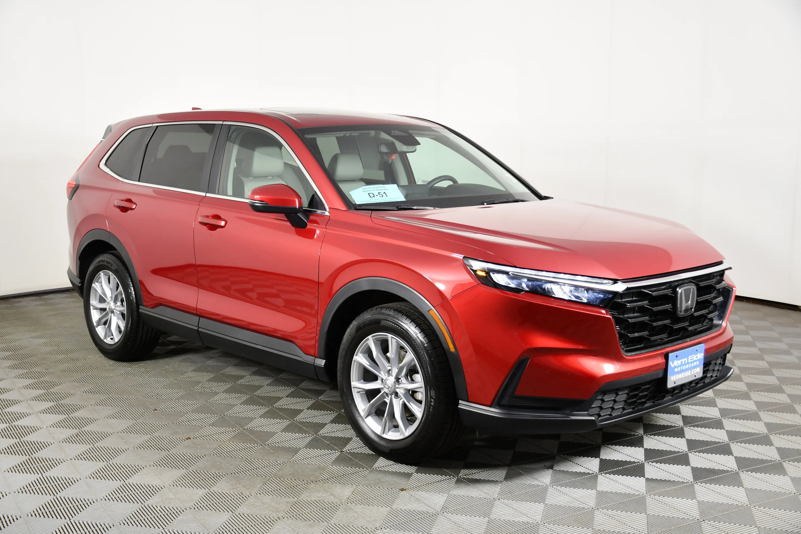 Certified Used 2024 Radiant Red Metallic Honda EX image 4