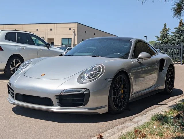 Used 2014 GT Silver Metallic Porsche Turbo S image 5