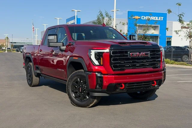 New 2026 Volcanic Red Tintcoat GMC AT4 image 2