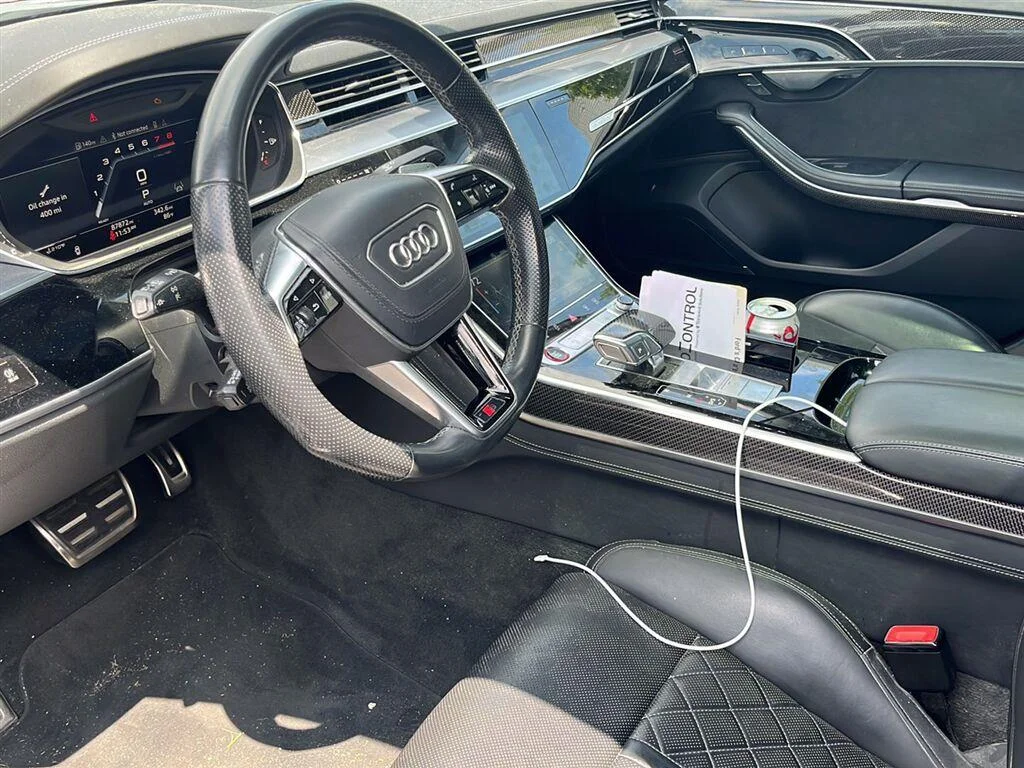 Used 2022 Mythos Black Metallic Audi  image 4