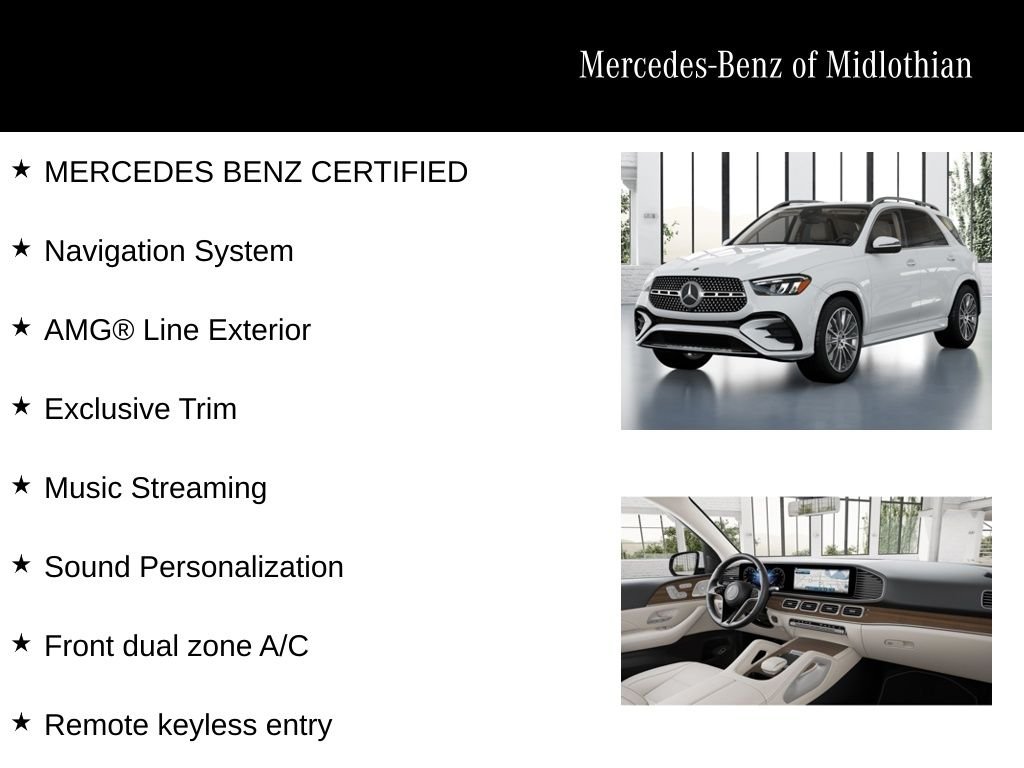 Certified Used 2026 White Mercedes-Benz GLE 350 image 6