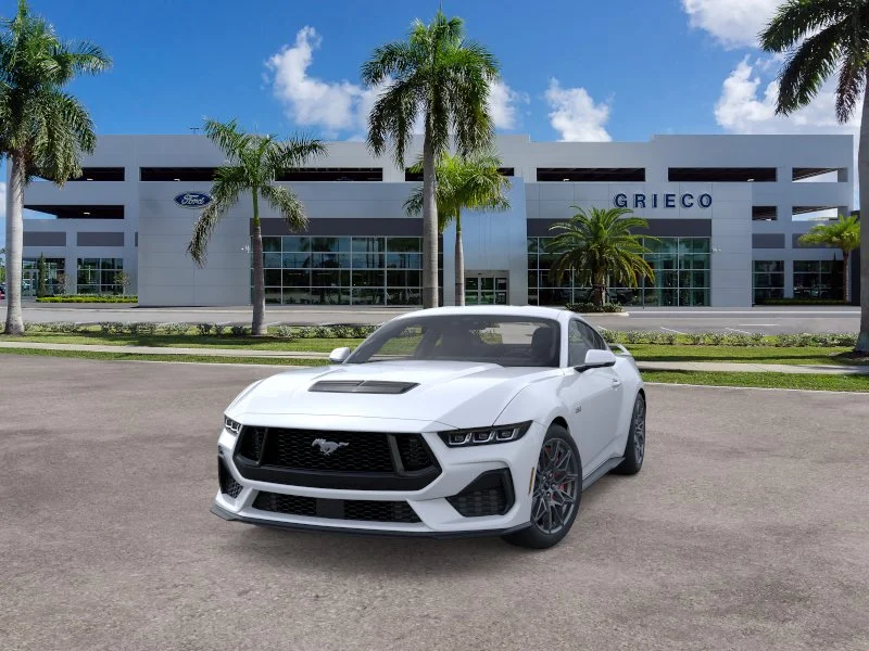 New 2025 Oxford White Ford GT Premium Fastback image 2