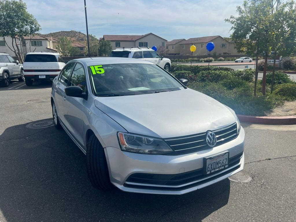 Used 2015 Volkswagen Jetta S with VIN 3VW2K7AJ8FM230021 for sale in Moreno Valley, CA