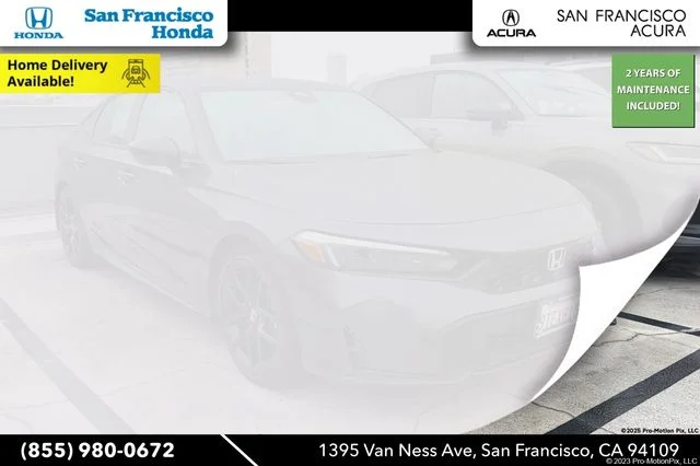 Certified Used 2025 Meteorite Gray Metallic Honda Sport image 1