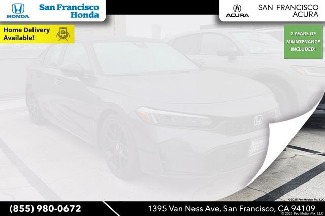 Certified Used 2025 Meteorite Gray Metallic Honda Sport image 1