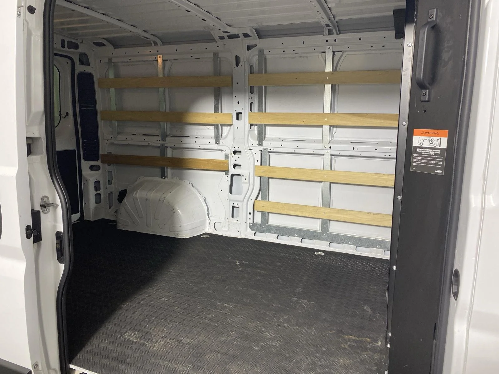 Used 2025 Bright White Clearcoat Ram Tradesman image 3