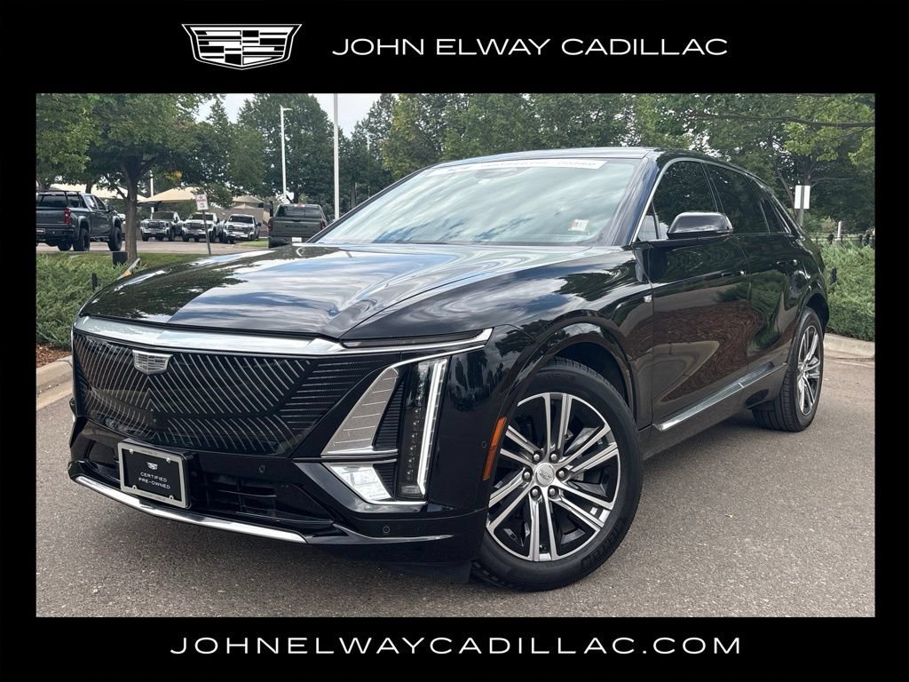 Used 2024 Stellar Black Metallic Cadillac Luxury 1 image 1
