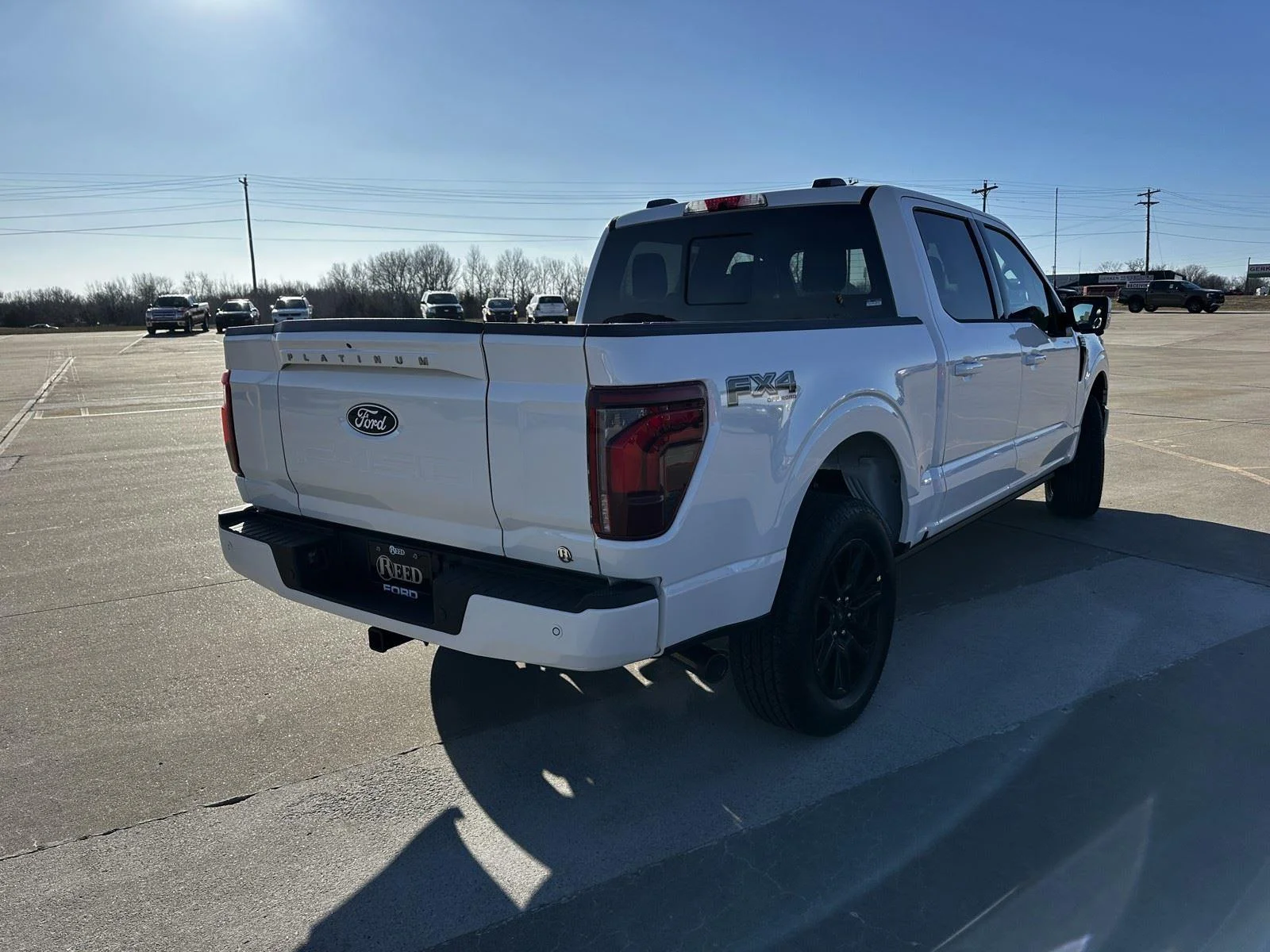 New 2025 Star White Metallic Tri-Coat Ford Platinum image 10