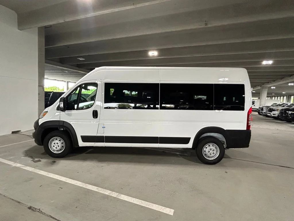 Used 2023 Bright White Clearcoat Ram High Roof image 6