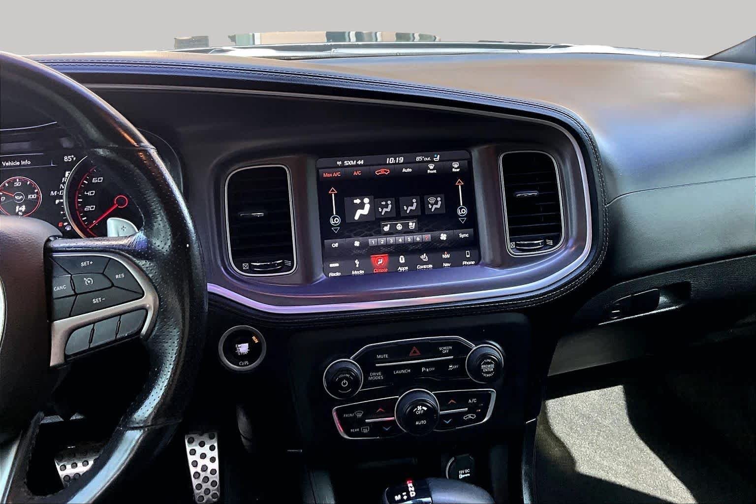 Used 2019 Pitch Black Clearcoat Dodge Scat Pack image 11