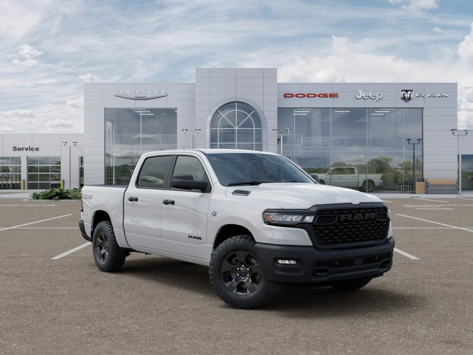 New 2026 Bright White Clearcoat RAM  image 5