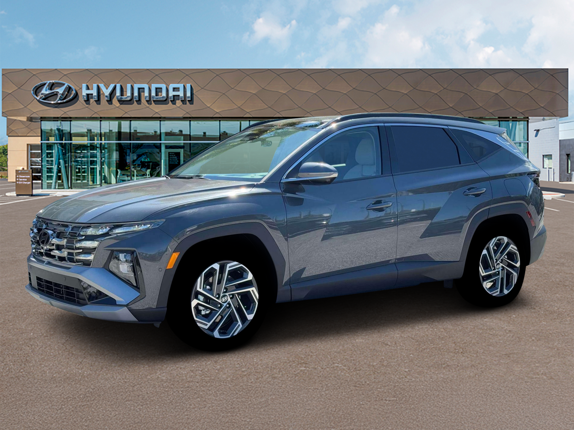 New 2026 Gray Hyundai Limited AWD image 2