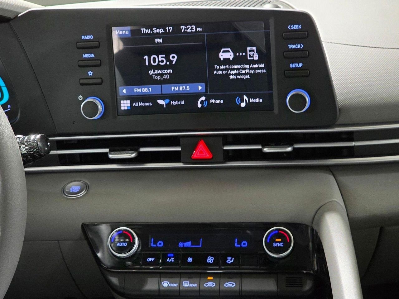 New 2026 Serenity White Hyundai Blue image 25