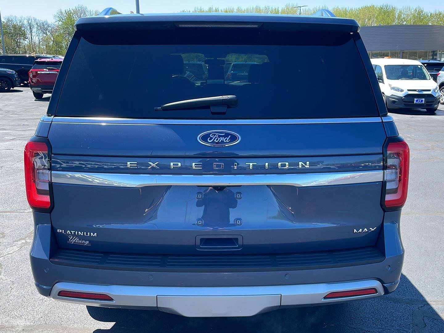 Certified Used 2023 Infinite Blue Metallic Tinted Clearcoat Ford Platinum image 4