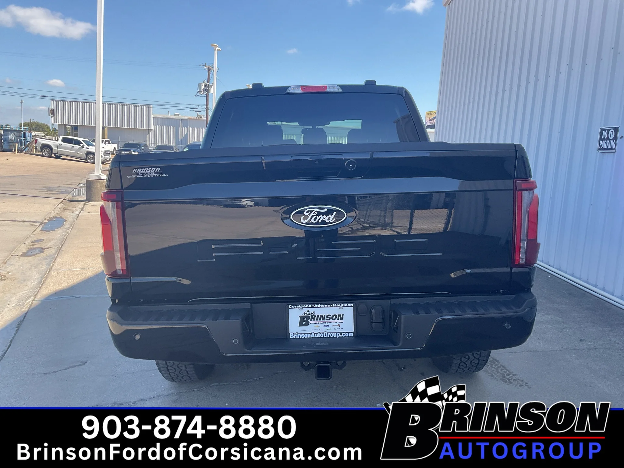 New 2026 Agate Black Metallic Ford LARIAT image 4