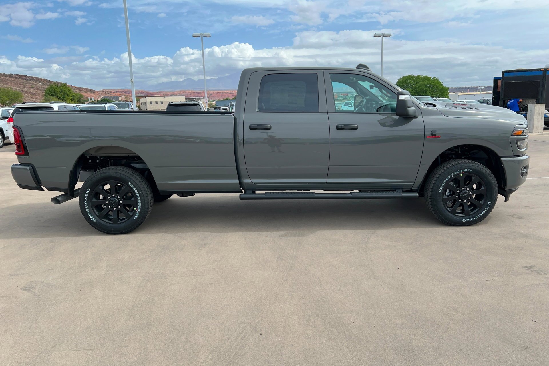 New 2026 Ceramic Gray Clear-Coat Exterior Paint RAM Black Express image 7