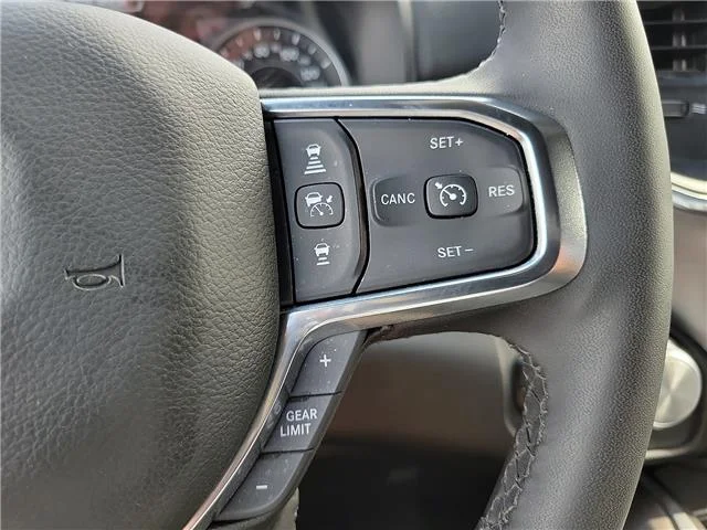 Used 2025 Bright White Clearcoat RAM Laramie 4x4 Crew Cab 144.5 in. WB image 18